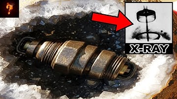 Een 500.000 jaar oud OOPART-fragment gevonden in een geode?