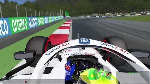 rFactor F1 Mick Schumacher onboard Styrian Grand Prix 2021