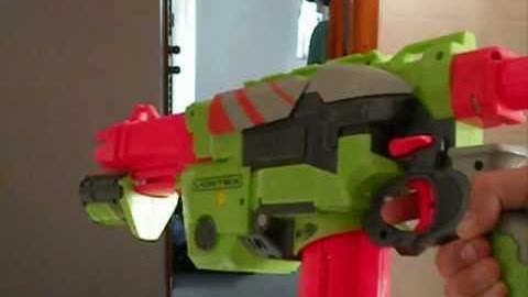 Nerf Praxis Review + Range test + Easy mod