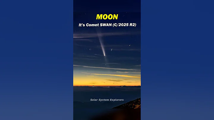 A Rare Comet is Coming Toward Earth! | Comet 2025 R2 (SWAN) ☠️ #space #earth #comet #universe