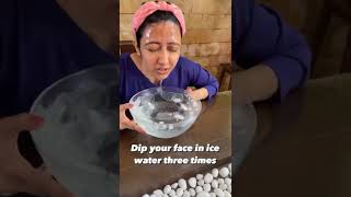 Katrina Kaif Ice Facial Review 🧊 #shorts