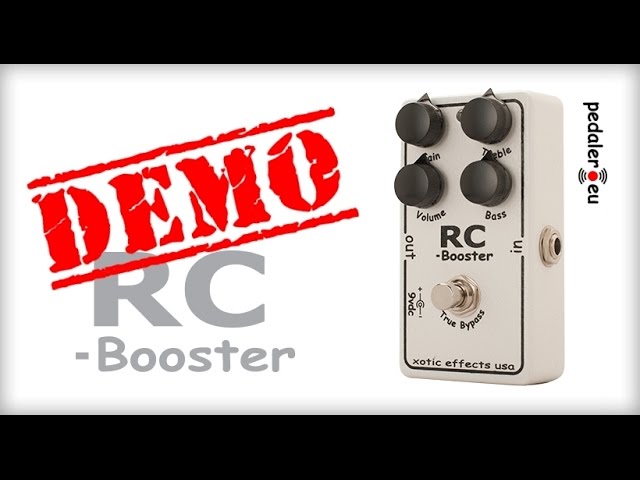 Limited Edition RC Booster - Scott Henderson Signature Model - YouTube
