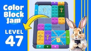 Color Block Jam Level 47 Solution Walkthrough