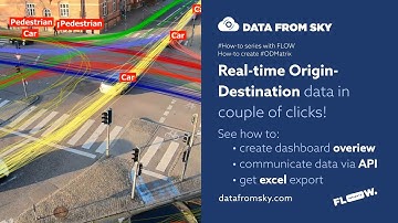 Creating OD matrix for adaptive traffic control system - How-To Series in FLOW Insights
