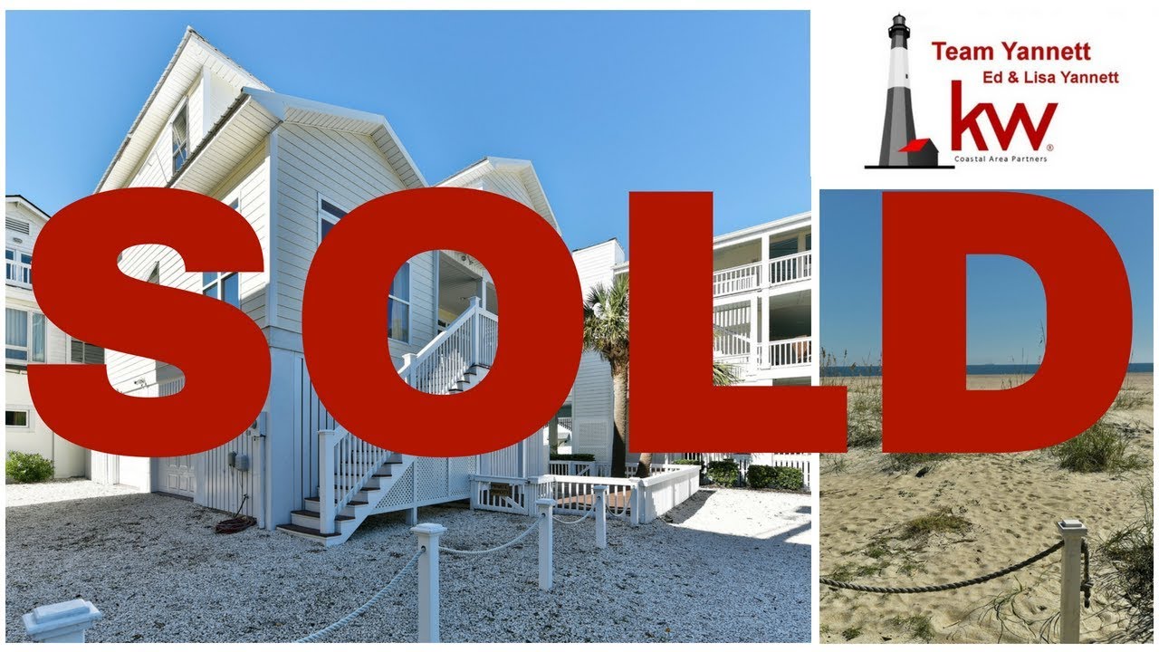 SOLD - Ocean View Home 5 2nd Place Tybee Island GA 31328