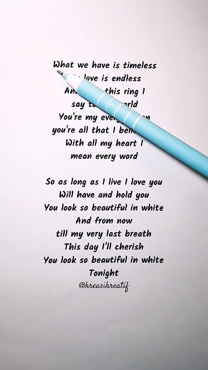 💍 Shane Filan – Beautiful In White, The Perfect Wedding Song for English Learners 💖
