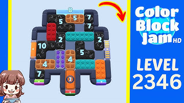Color Block Jam Level 1437 (2346) Solution Walkthrough