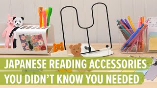 4 Types of Japanese Reading Accessories You Didn’t Know You Needed