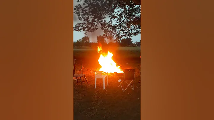 Kids bonfire