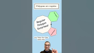 Regular Polygon Surprises! #geometry #mathematics #math #mathchallenge #mathproblems #mathfun