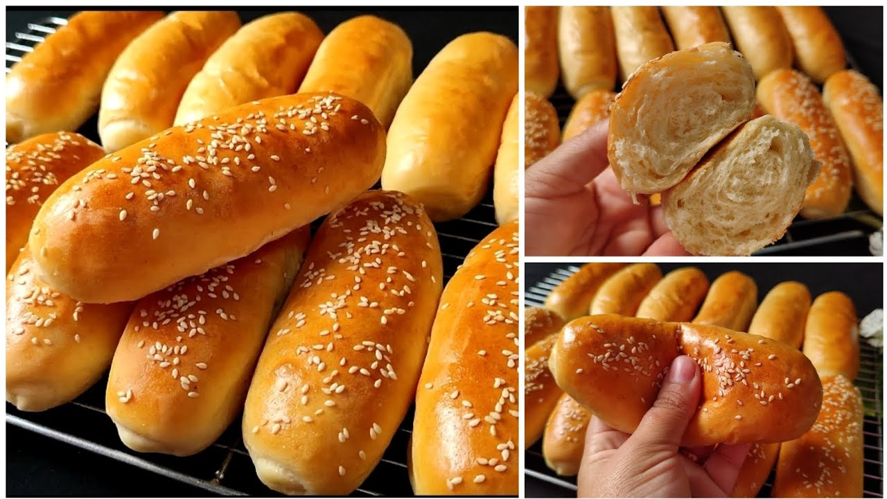 خبز السندويشات بالحليب بعجين قطني خفيف مفشفش مورق يصلاحو المالح والحلو