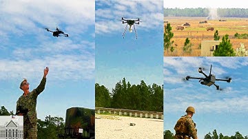 Marines Training with Small Unmanned Aircraft Systems (sUAS) - Camp Lejeune, North Carolina