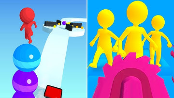 Stack Rider 🆚Join Clash 3D All Max Levels Walkthrough Big Update Gameplay V11