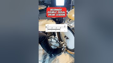 Double Pedal DRUMMING Made Easy for Beginners! (Drum Lesson) #drums