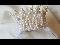 İncili Prenses Tacı Yapımı - DIY Beaded Bridal Crown