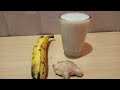 HEALTHY BANANA GINGER SMOOTHIE