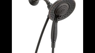 Delta Shower head Model 58469-RB-PK Home Depot product review