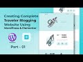 Setting up WordPress Install necessary Theme, Plugin then Create Page & Menu