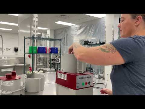 CFEC Tutorial Robot Coupe Food Processor