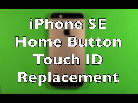 IPhone SE Home Button Touch ID Replacement How To Change