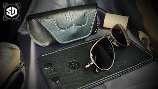 [SD Leather] Чехлы для очков V2. Ручная работа. [Free Pattern] - Сases for glasses - Handmade [DIY]