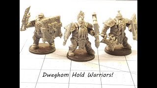 Conquest: Dweghom Hold Warriors unboxed and built!