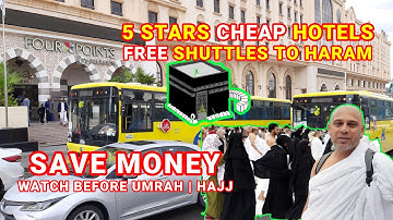 Umrah-tips 2024 | GRATIS hotelshuttles naar HARAM | GOEDKOOPSTE 5-sterrenhotels in Mekka | Hadj 2...