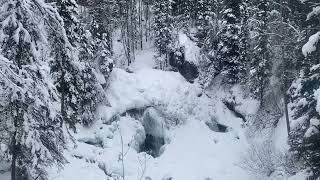 Frozen Waterfall @ Barbara Falls