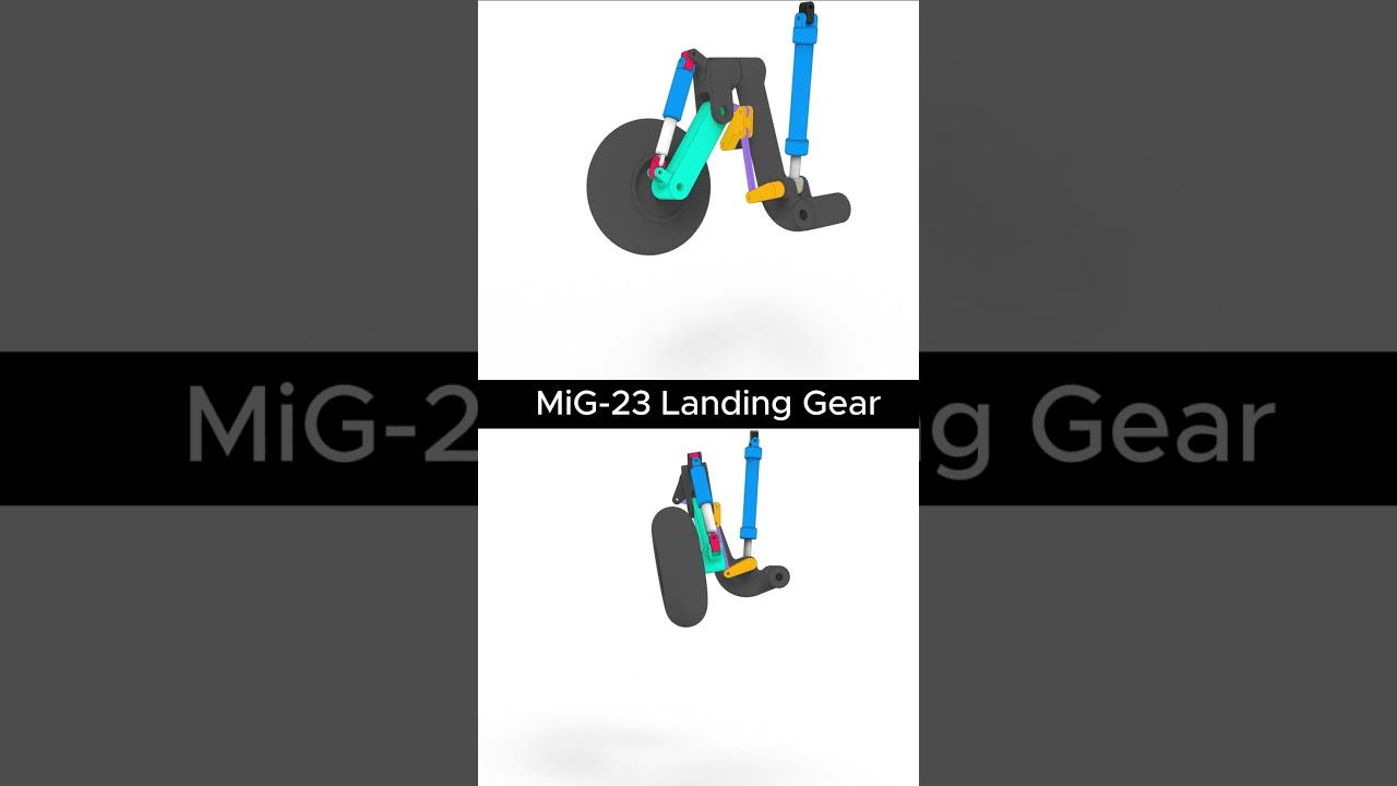 MiG-23 Landing Gear: Soviet Engineering 