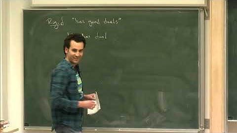 Dr. David Penneys | Operator algebras in rigid C*-tensor categories, part II
