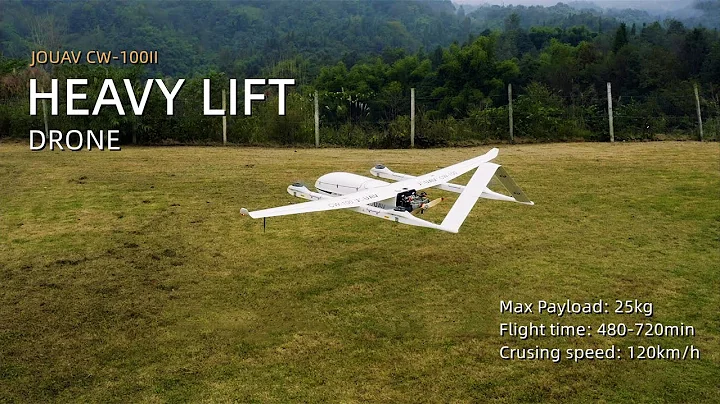 CW-100II Heavy Lift VTOL Large Drone | 12hrs Endurance and 25kg Payload