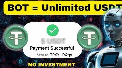 I earn $2.2 USDT Daily 🤑 Official Telegram USDT Bot / New Telegram Tether Mining Bot/ New Airdrop