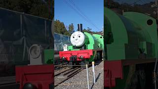Real Thomas and his friends from the Oigawa Railway gathered!
