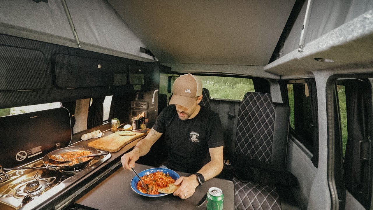 Camping in the Van: First Overnight in the VW Campervan Van Life