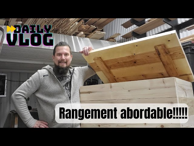 Coffre en bois DIY / Chest Wood DIY 