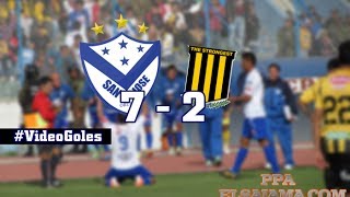 San José 7 - 2 The Strongest| Goleada| Liga Boliviana| Torneo Clausura