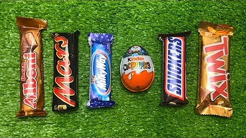 ASMR Most Popular Candys / some lots ofcolorful rainbow lollipop candy / unpackingchocolate eat