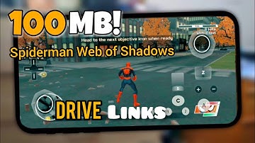 [130]MB Spiderman Web of Shadows Highly compressed Android Game Dolphin Emulator।। Drive Links