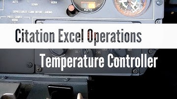 Citation Excel Operations - Temperature Controller