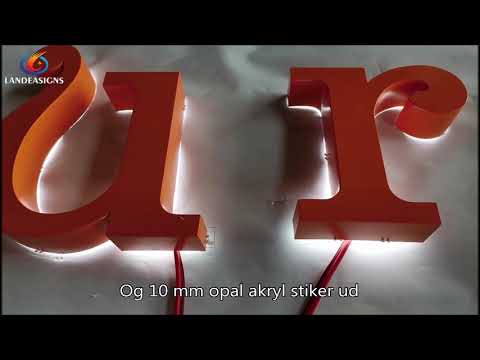 Video: Hvordan udskriver jeg meget store bogstaver?