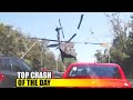 Helicopter crash caught camera