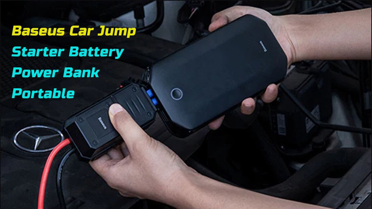 Baseus Car Jump Starter Battery Power Bank Portable 