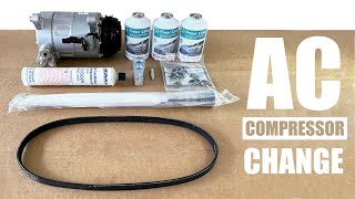 2014 GMC Sierra 1500 AC Compressor Change