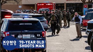 70-year old arrested after shooting someone he believed was stealing groceries