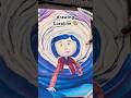 Drawing Halloween movies pt 1 Coraline | colored pencil art #coraline #coloring #coloredpencil #art