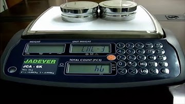 Hướng dẫn CAL cân điện tử JADEVER JCA