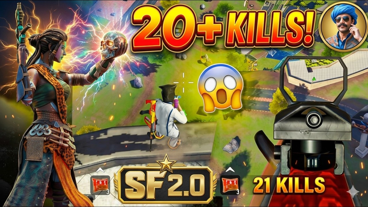 MUMBAI MATCH 🔥 SOLO VS SQUAD | SCARFALL 2.0