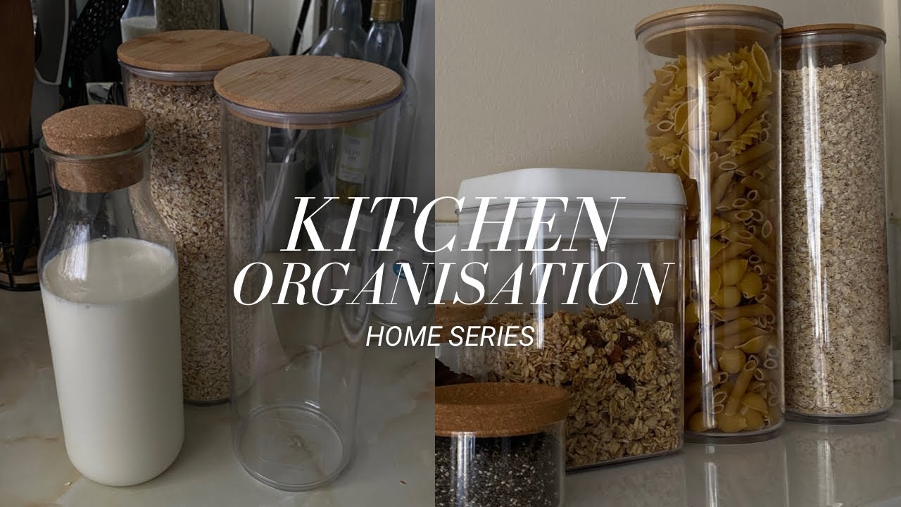 Organising My Kitchen B&M Haul Home with Jess Ep.1 YouTube