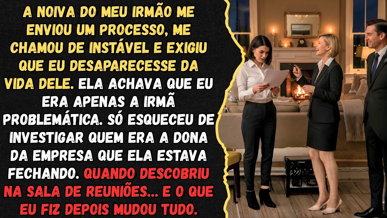 A Noiva do Meu Irmão Me Processou… Mas Eu Era a CEO Bilionária — Depois Disso Eu…