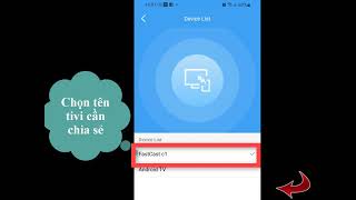 HƯỚNG DẪN PHÂN MỀM FastCast CHIA SẺ MÀN HÌNH ĐIỆN THOẠI ANDROID LÊN TIVI ANDROID SKYWORTH ALL MODEL screenshot 5